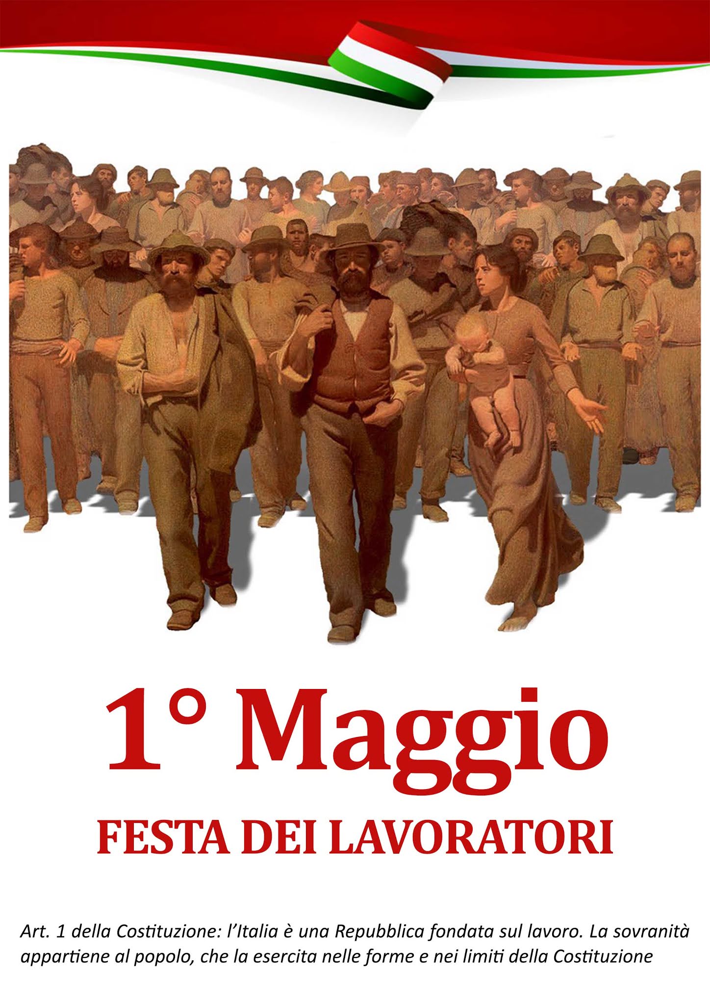 MAIFESTAZIONE PRIMO MAGGIO 2025 - FESTA DEI LAVORATORI - 